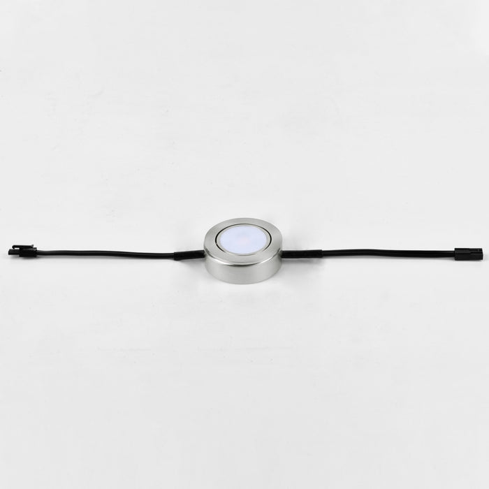 Maxim 53832SN LED Puck, Satin Nickel