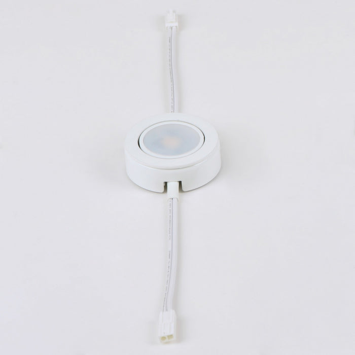 Maxim 53832WT LED Puck, White