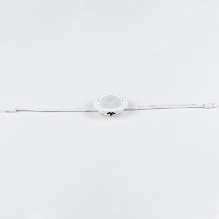 Maxim 53832WT LED Puck, White