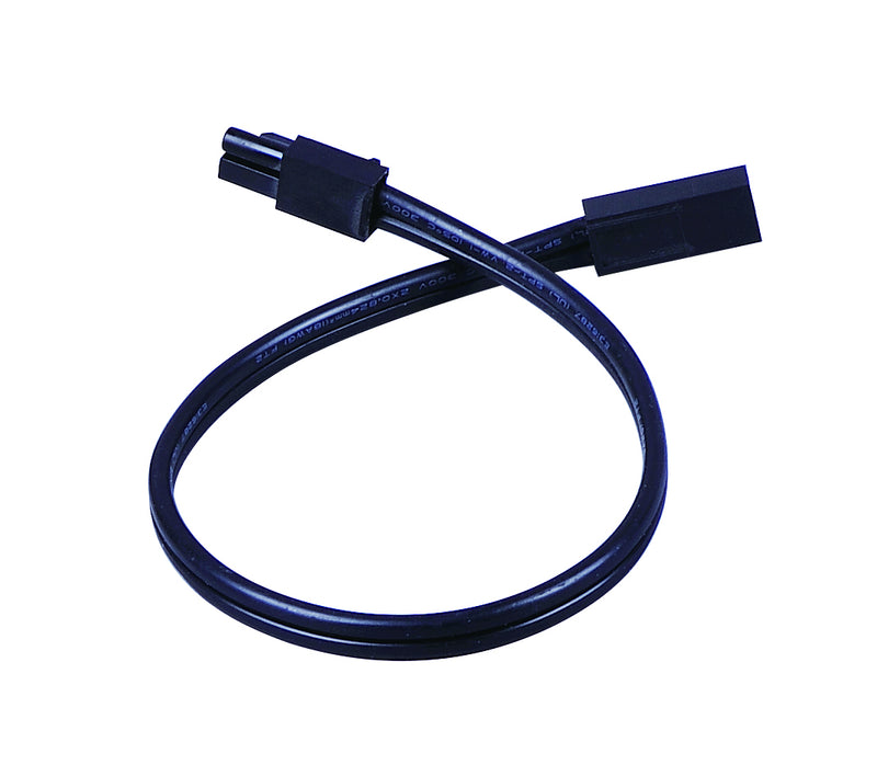 Maxim 53886BK 12" Connecting Cord, Black