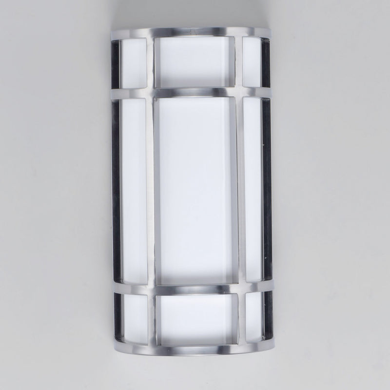 Maxim 55571WTSN LED Outdoor Wall Sconce, Satin Nickel
