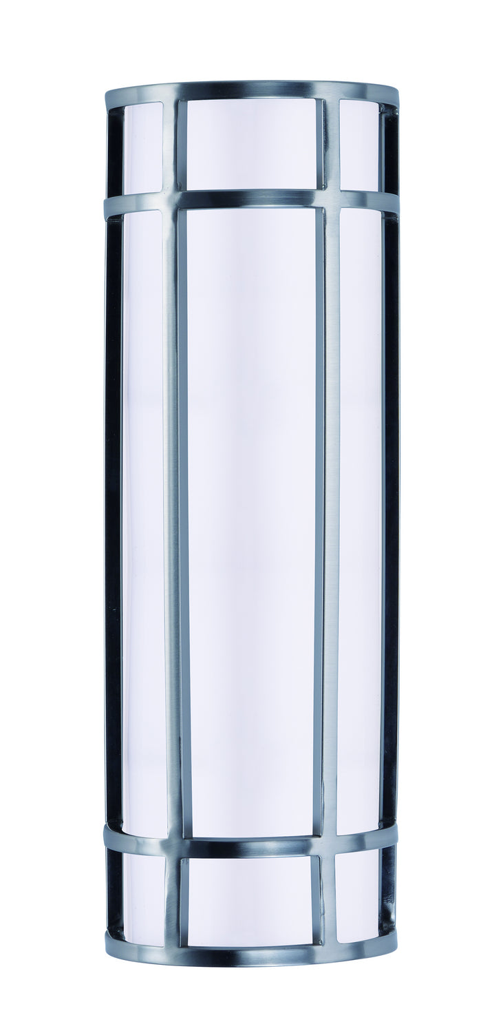Maxim 55573WTSN LED Outdoor Wall Sconce, Satin Nickel
