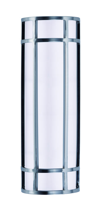 Maxim 55573WTSN LED Outdoor Wall Sconce, Satin Nickel