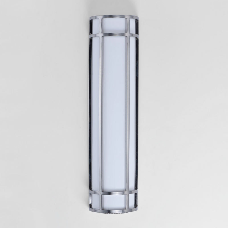 Maxim 55575WTSN LED Outdoor Wall Sconce, Satin Nickel