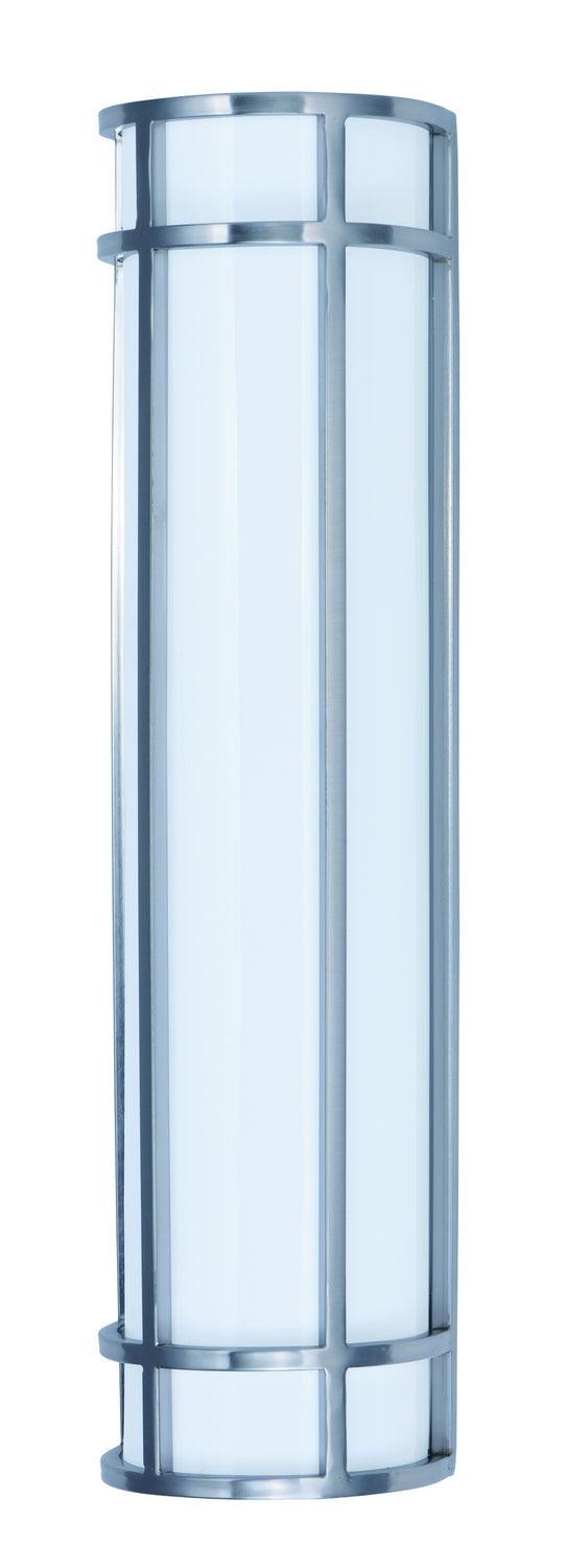 Maxim 55575WTSN LED Outdoor Wall Sconce, Satin Nickel