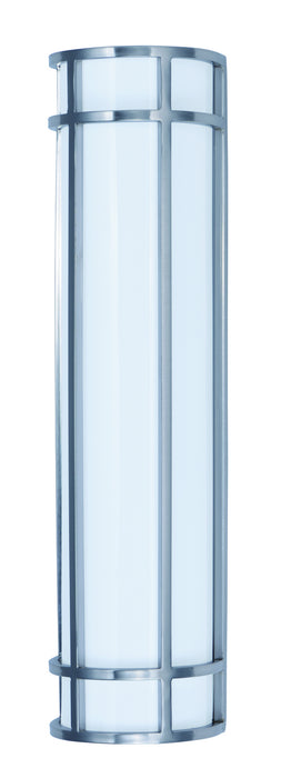 Maxim 55575WTSN LED Outdoor Wall Sconce, Satin Nickel