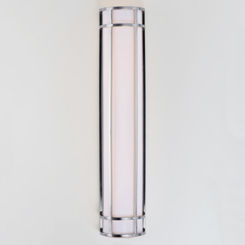 Maxim 55577WTSN LED Outdoor Wall Sconce, Satin Nickel