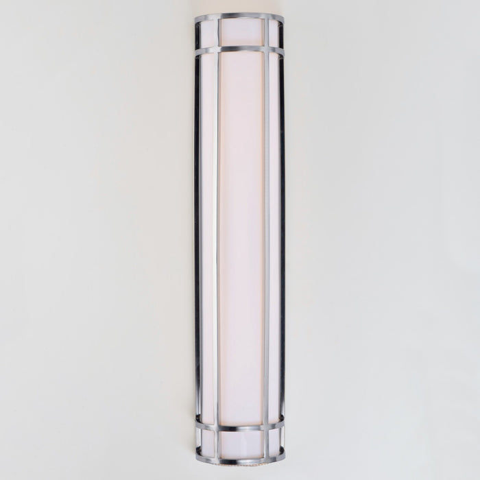 Maxim 55577WTSN LED Outdoor Wall Sconce, Satin Nickel