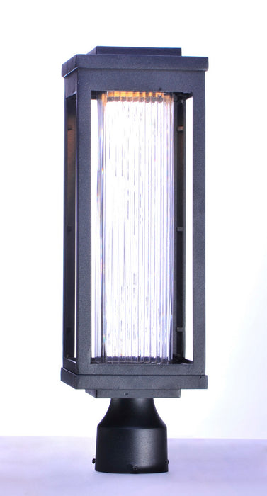 Maxim 55900CRBK LED Outdoor Post/Pier Mount, Black