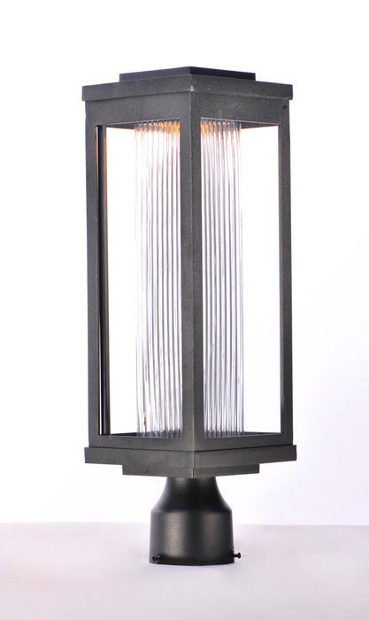 Maxim 55900CRBK LED Outdoor Post/Pier Mount, Black