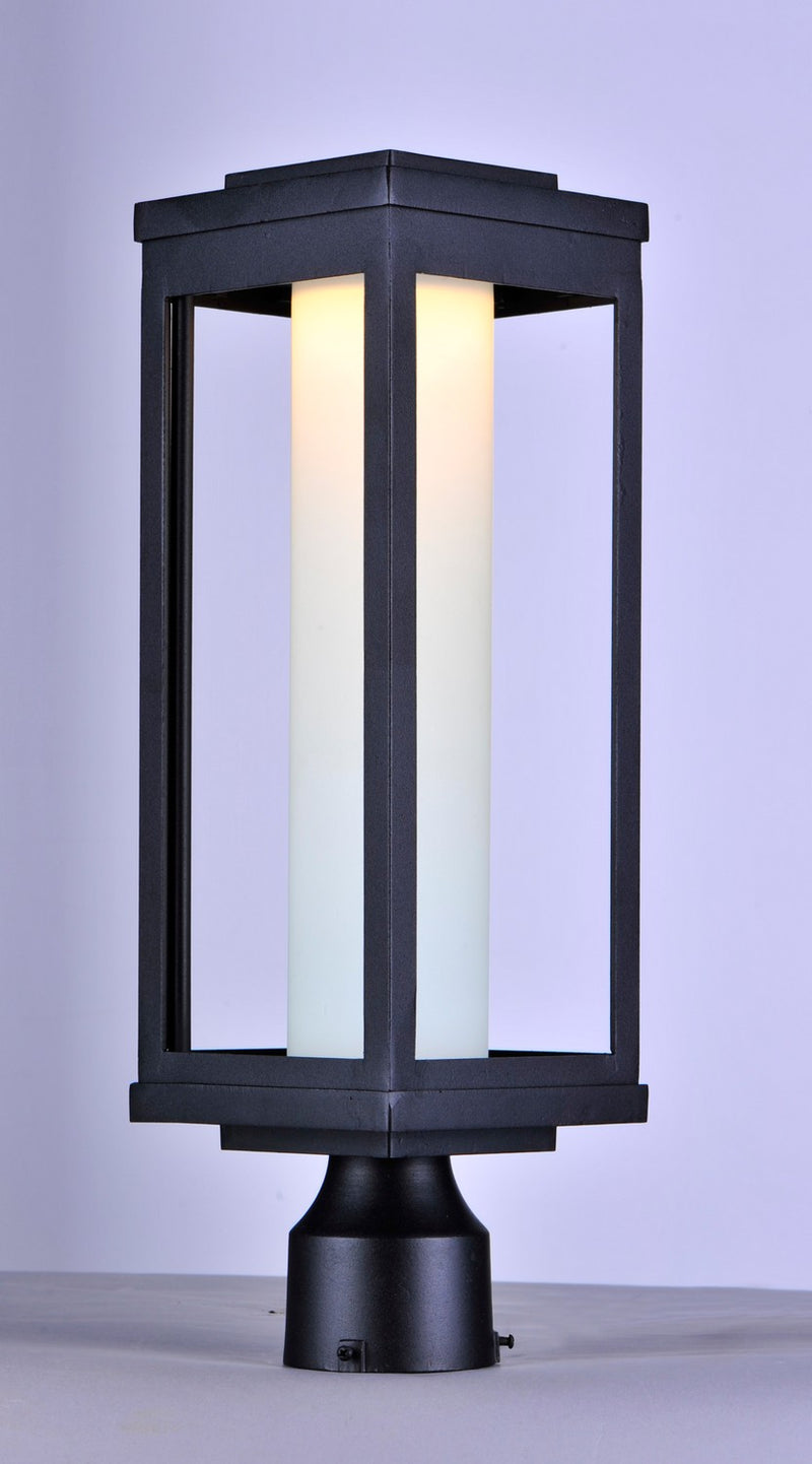 Maxim 55900SWBK LED Outdoor Post/Pier Mount, Black