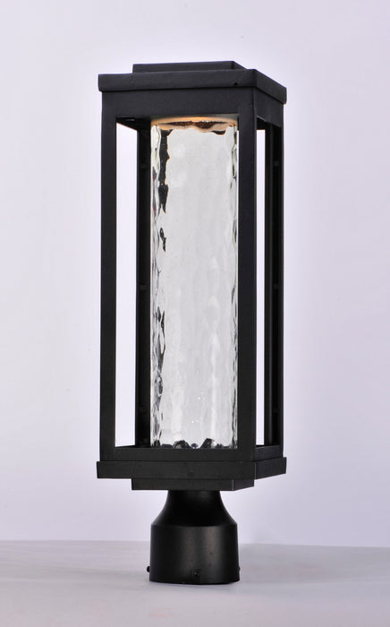 Maxim 55900WGBK LED Outdoor Post/Pier Mount, Black