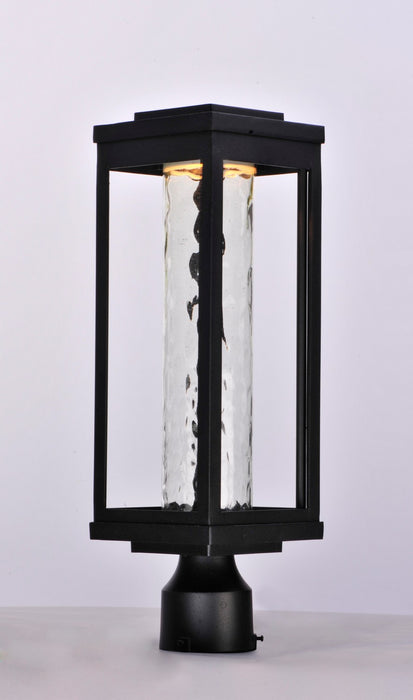 Maxim 55900WGBK LED Outdoor Post/Pier Mount, Black