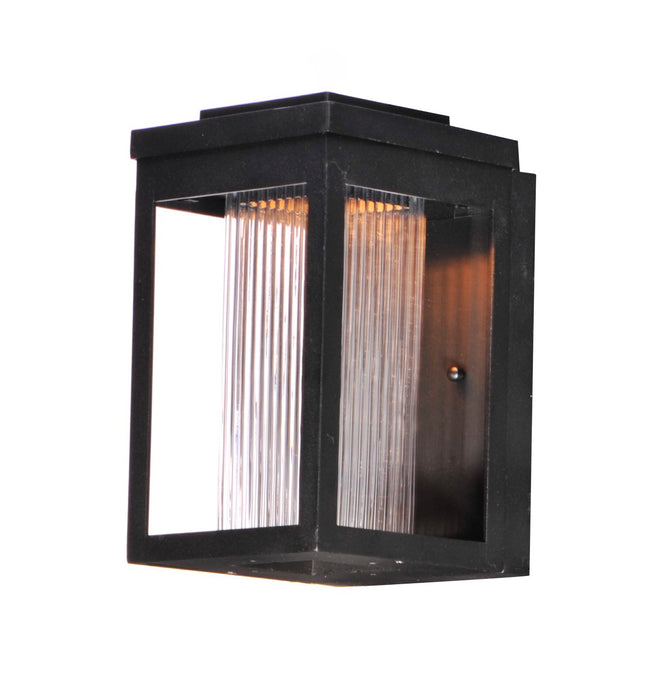 Maxim 55902CRBK LED Outdoor Wall Sconce, Black