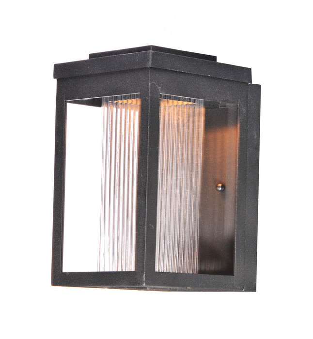 Maxim 55902CRBK LED Outdoor Wall Sconce, Black
