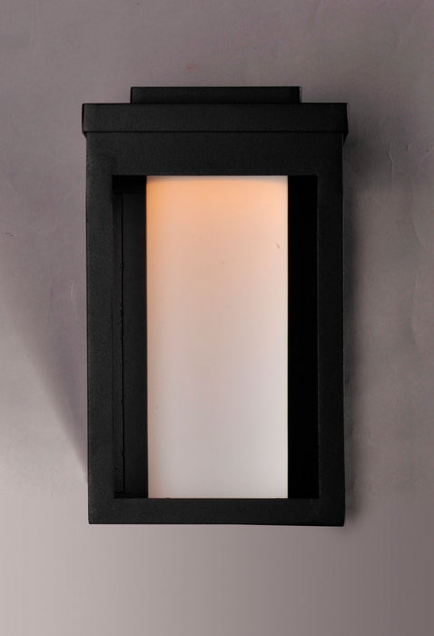 Maxim 55902SWBK LED Outdoor Wall Sconce, Black