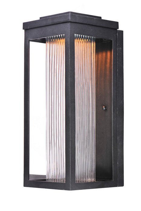 Maxim 55904CRBK LED Outdoor Wall Sconce, Black