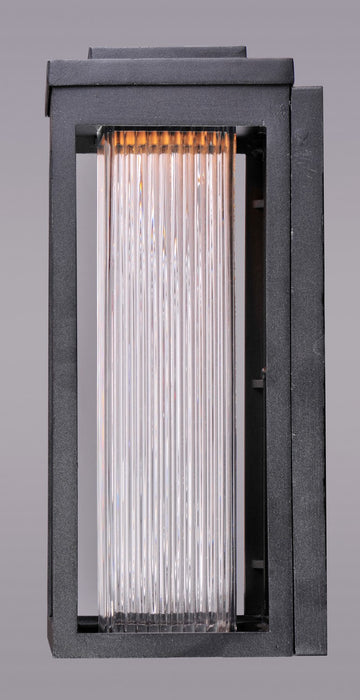Maxim 55904CRBK LED Outdoor Wall Sconce, Black
