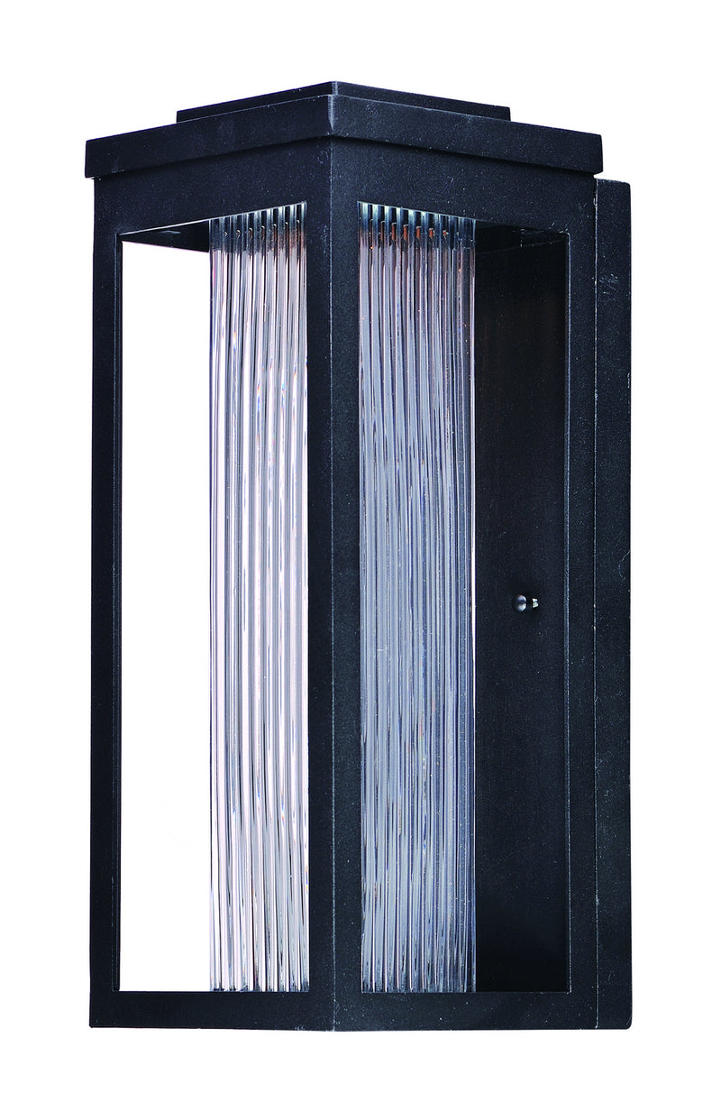 Maxim 55904CRBK LED Outdoor Wall Sconce, Black