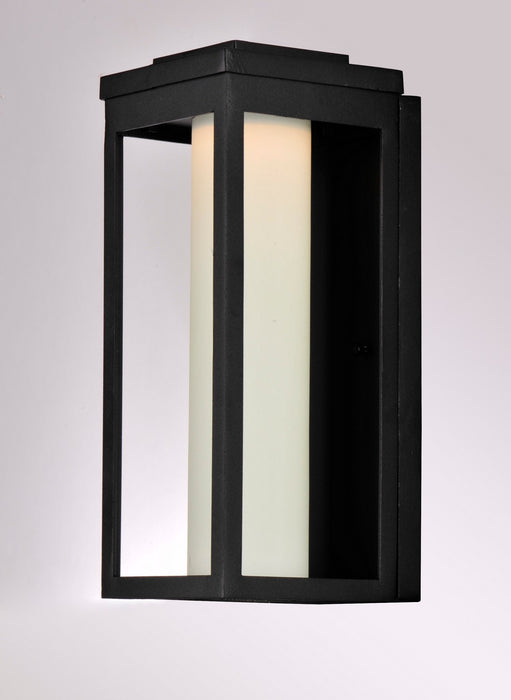Maxim 55904SWBK LED Outdoor Wall Sconce, Black