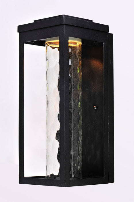 Maxim 55904WGBK LED Outdoor Wall Sconce, Black