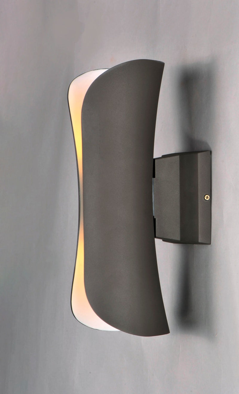 Maxim 86145ABZ LED Outdoor Wall Sconce, Architectural Bronze