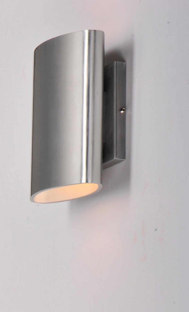 Maxim 86152AL LED Outdoor Wall Sconce, Brushed Aluminum