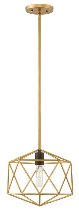 Hinkley 3027DG LED Pendant, Deluxe Gold