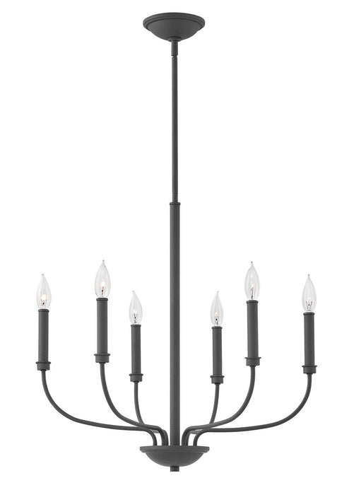Hinkley 3075KZ LED Chandelier, Buckeye Bronze