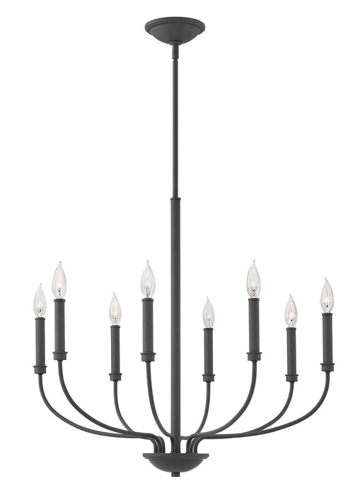 Hinkley 3076KZ LED Chandelier, Buckeye Bronze