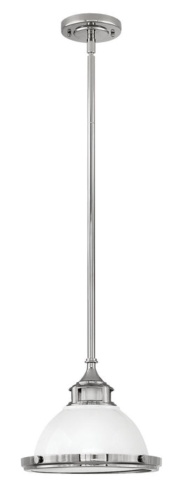 Hinkley 3122PT LED Pendant, Polished White