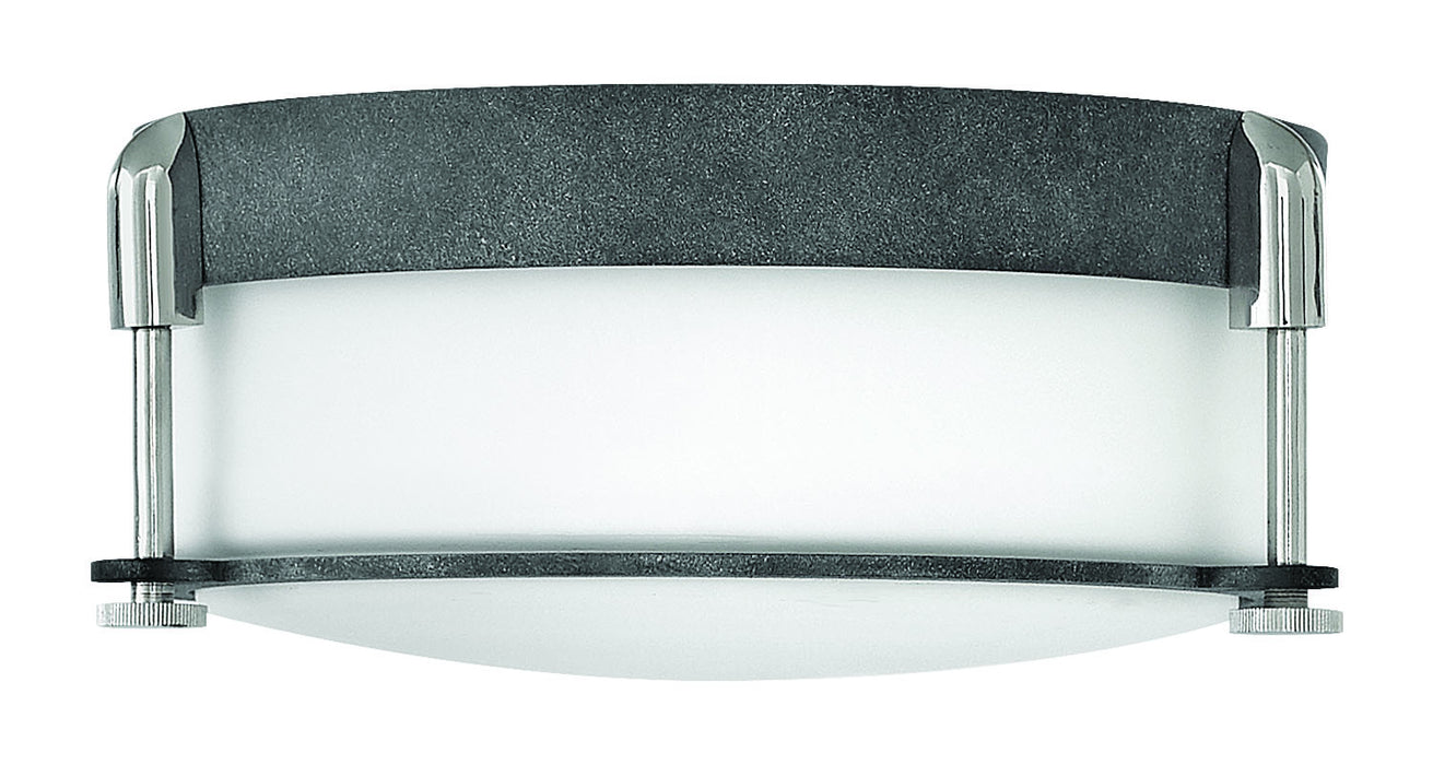 Hinkley 3231DZ LED Flush Mount, Aged Zinc