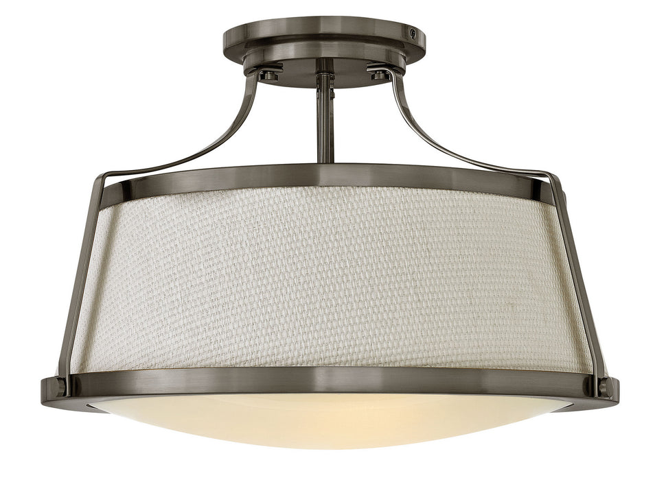 Hinkley 3522AN LED Flush Mount, Antique Nickel
