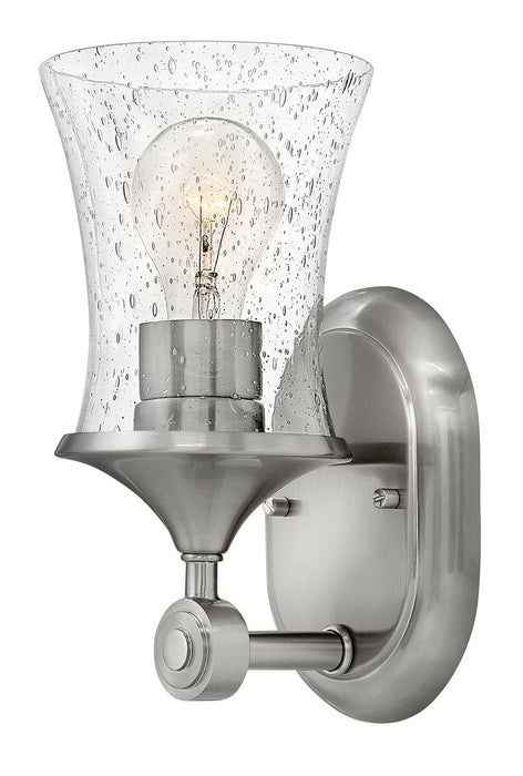 Hinkley 51800BN-CL LED Bath Sconce, Brushed Nickel with Clear glass