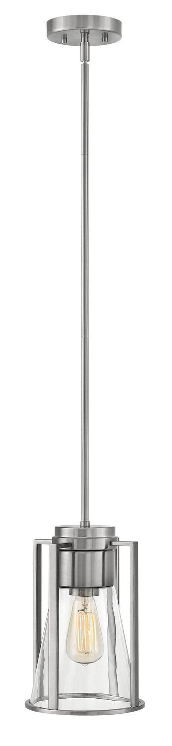 Hinkley 63307BN-CL LED Pendant, Brushed Nickel