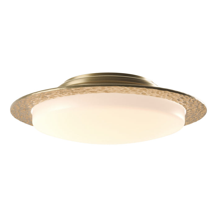 Hubbardton Forge 126737-SKT-84-GG0097 Two Light Semi-Flush Mount, Soft Gold