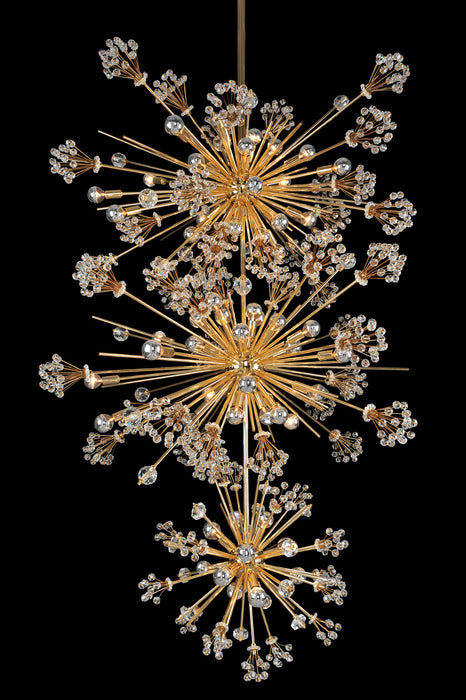 Allegri 11639-018-FR001 50 Light Pendant, Gold