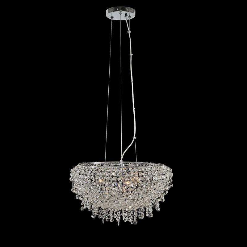 Allegri 029050-010-FR001 Three Light Pendant, Chrome