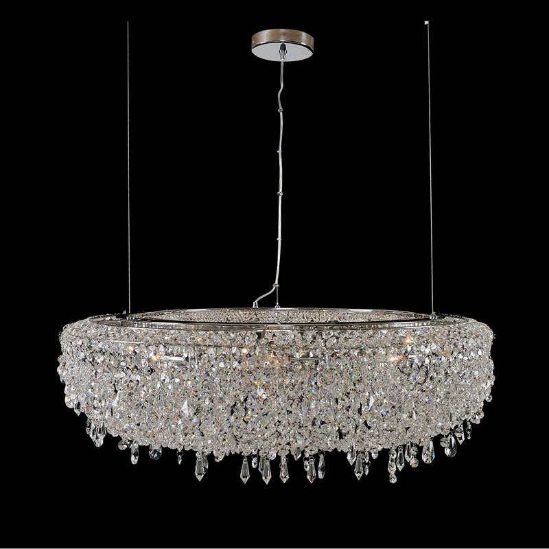 Allegri 029053-010-FR001 12 Light Pendant, Chrome