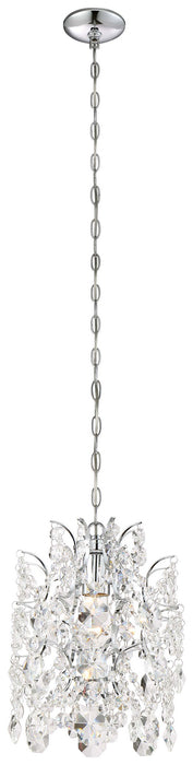Minka-Lavery 3155-77 One Light Mini Pendant, Chrome