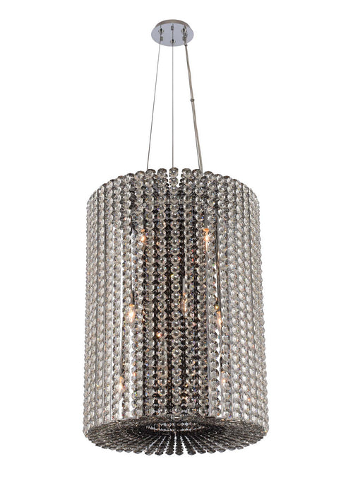 Allegri 031450-010-FR000 Six Light Foyer Pendant, Chrome
