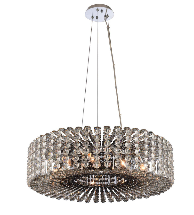 Allegri 031451-010-FR000 Nine Light Pendant, Chrome