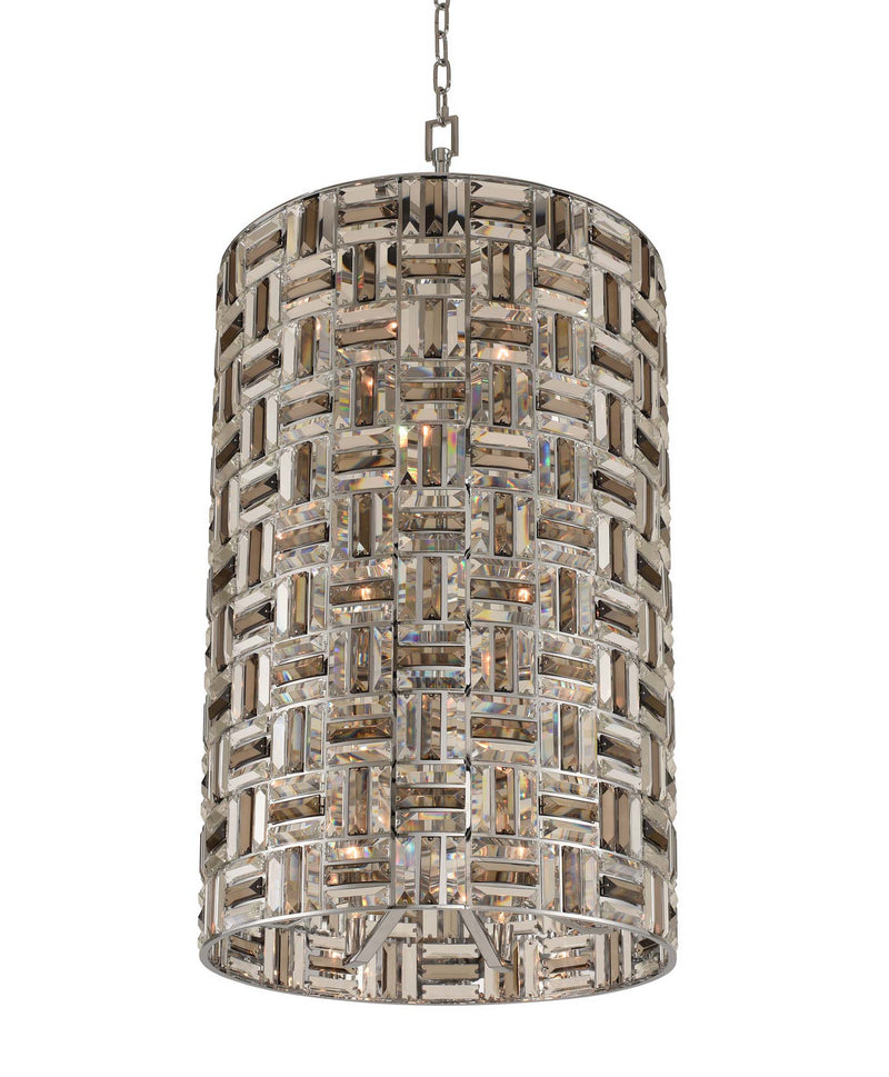 Allegri 031752-010-FR000 18 Light Foyer Pendant, Chrome