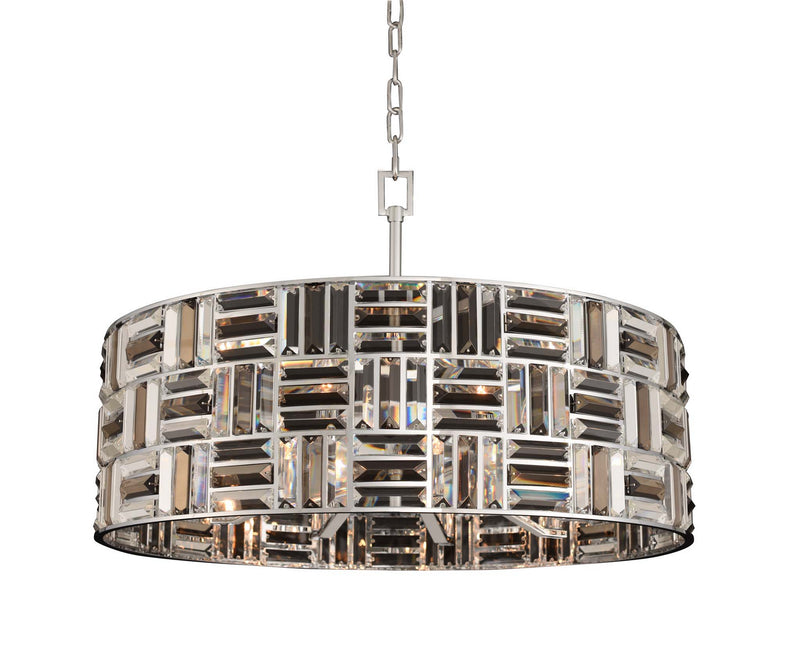 Allegri 031753-010-FR000 Eight Light Pendant, Chrome