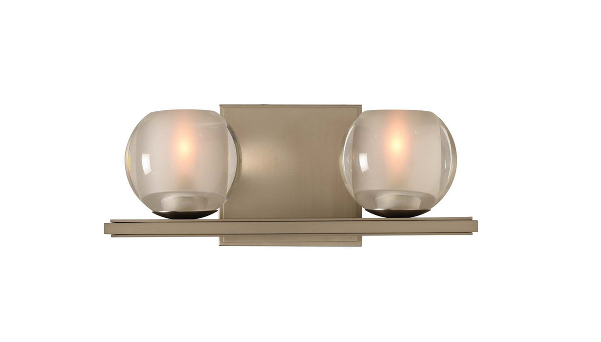 Kalco 315032SN LED Bath, Satin Nickel