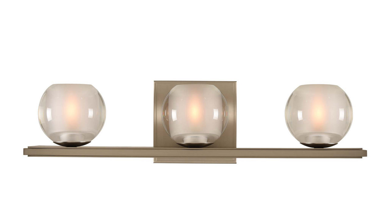 Kalco 315033SN LED Bath, Satin Nickel