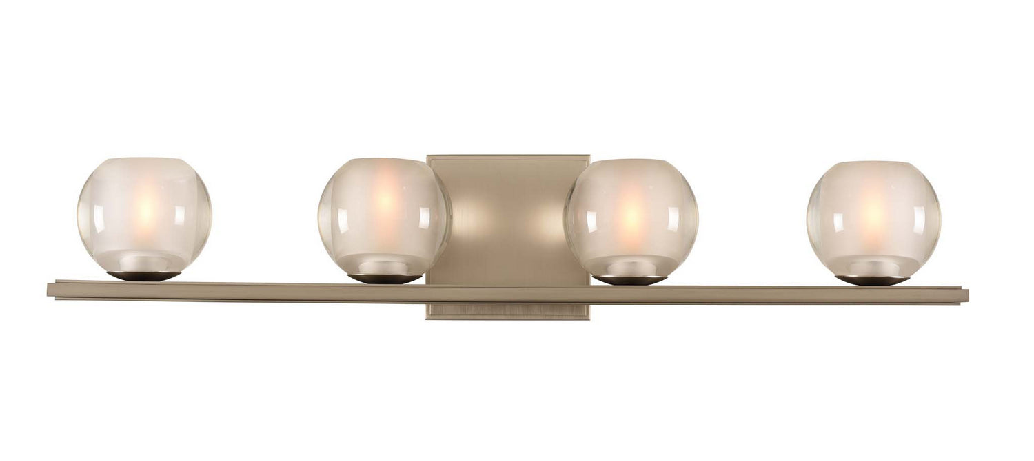 Kalco 315034SN LED Bath, Satin Nickel