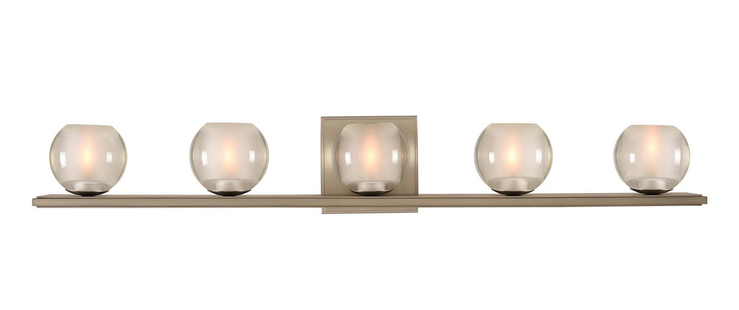 Kalco 315035SN LED Bath, Satin Nickel