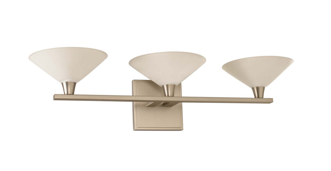 Kalco 315133SN LED Bath, Satin Nickel