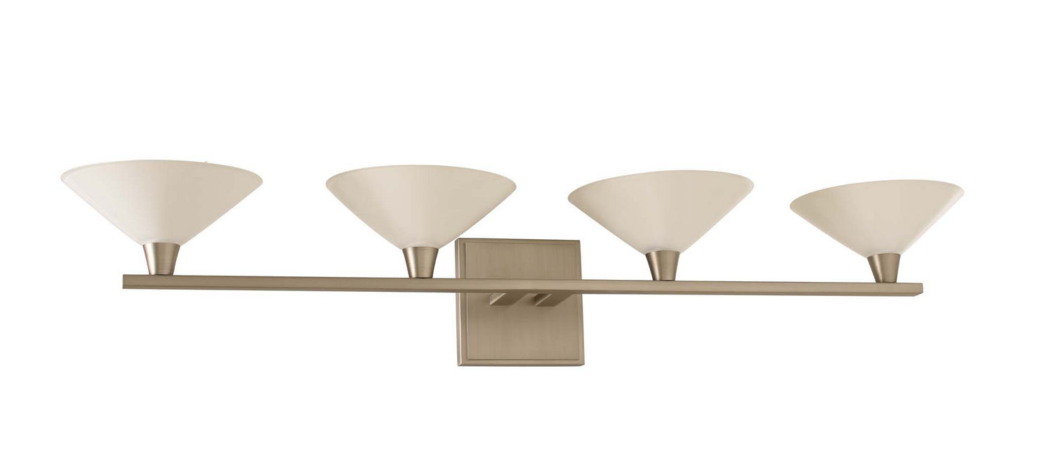 Kalco 315134SN LED Bath, Satin Nickel